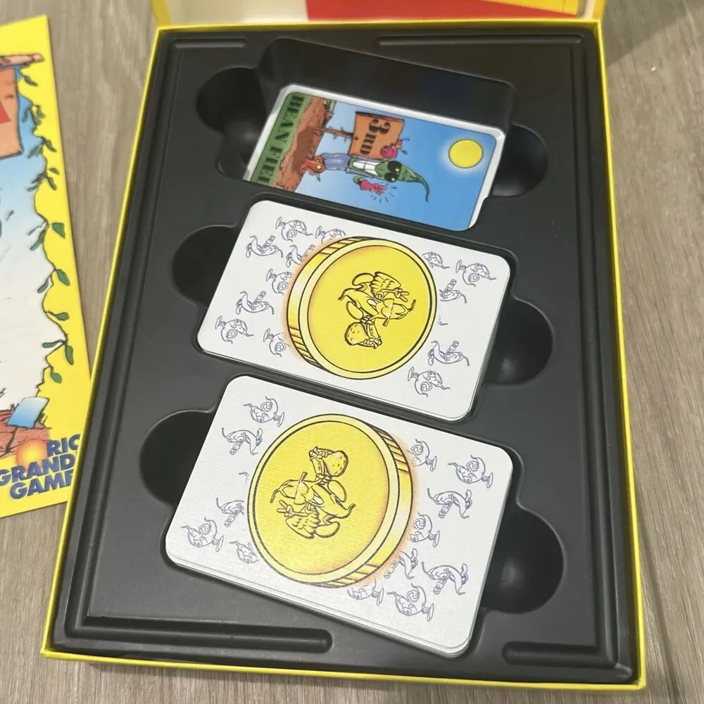 Rio Grande Games Bohnanza COMPLETE Card Game Uwe Rosenberg 2000 2-7 Players